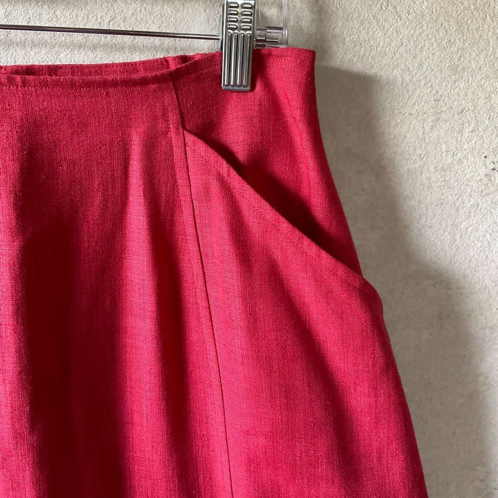Susan Bristol Women's Skirt. Maxi. Linen. Size 10 - Picture 4 of 9